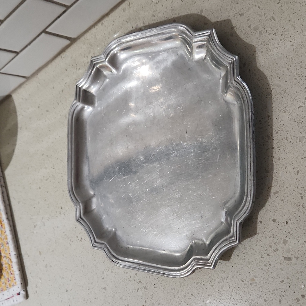 Pewter plate 10inches